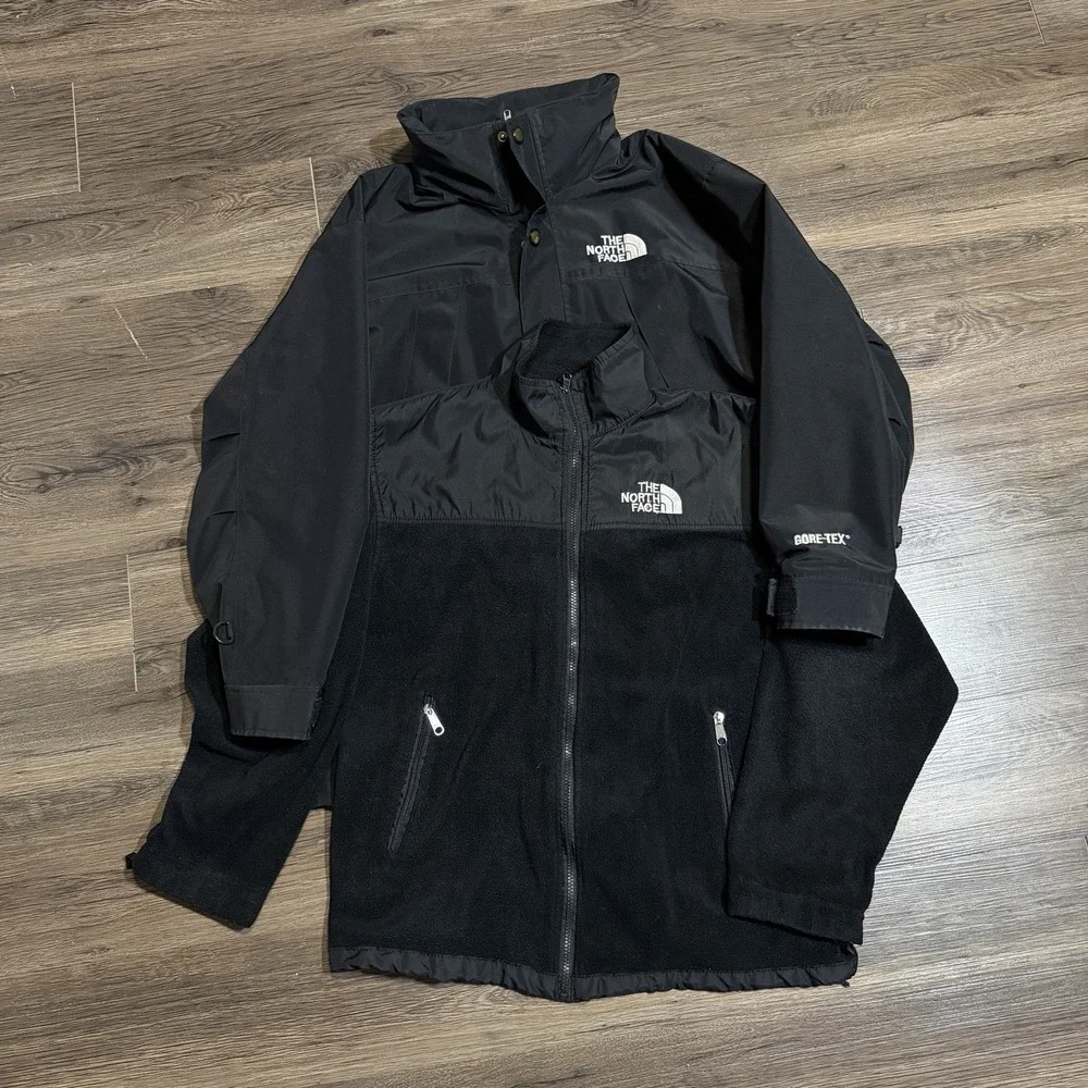 GORE-TEX The North Face Summit Series Black Winter Hoodie Jacket Coat Men Medium